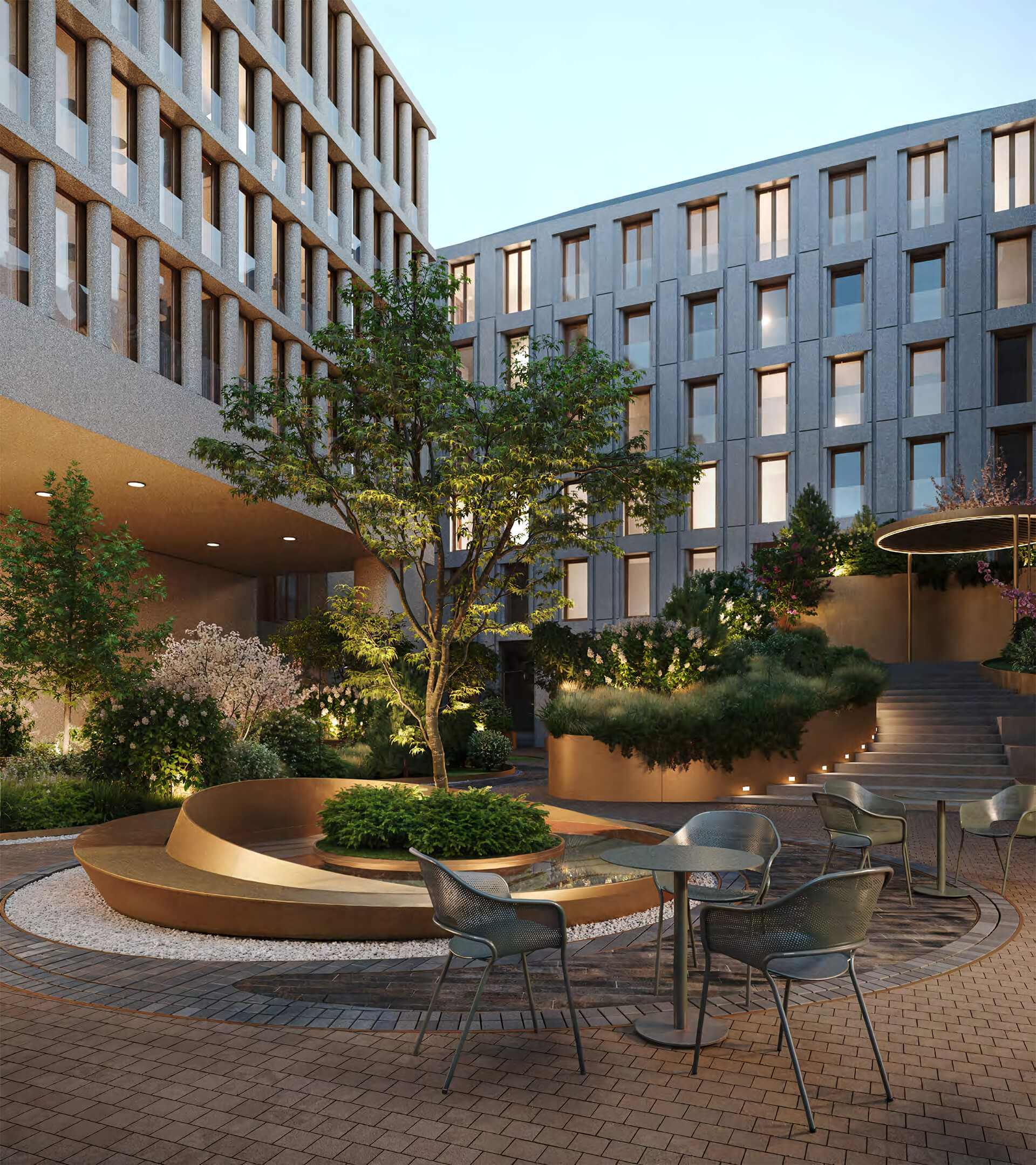 Благоустройство ЖК «Рождественка 8»